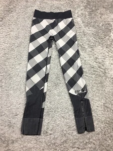 Adidas Stella McCartney Leggings Damen Größe Small schwarz weiß grau kariert - Bild 1 von 16