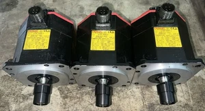Servomotores de CA Fanuc A06B-0221-B000 con codificadores A860-2000-T301 - Imagen 1 de 7