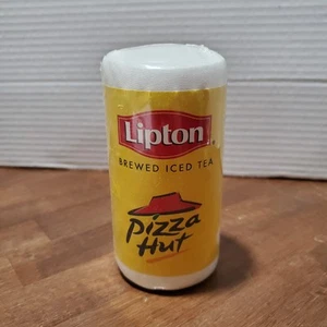 Lipton Iced Tea Pizza Hut Vintage 1995 Pak Tites Compressed T-Shirt Unisex Sz L - Picture 1 of 6