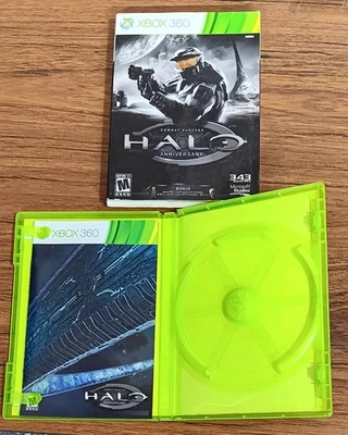 HALO COMBAT EVOLVED ANNIVERSARY EDITION (XBOX 360) - CASE, MANUAL & ART -NO GAME - Image 1 of 3