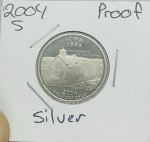 2004 Washington Quarter Iowa - Picture 1 of 2