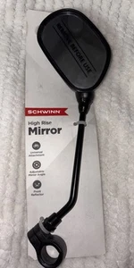 NUOVO Specchio Alto Schwinn - Riflettore Attacco Universale - Nero - Foto 1 di 4