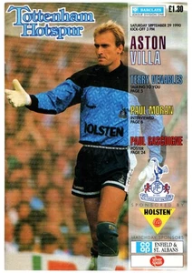 Tottenham Hotspur v Aston Villa 1990-1991 Division One 29/09/1990 - Picture 1 of 1