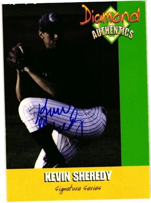 2000 Diamond Authentics Autographs - Kevin Sheredy #15 /3250 - Image 1 of 2