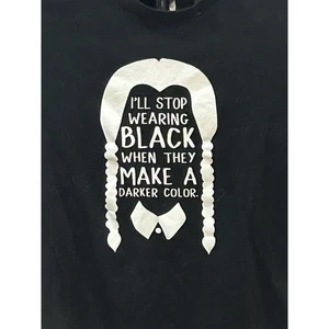 Camiseta Wednesday Addams niña talla M - Imagen 1 de 4
