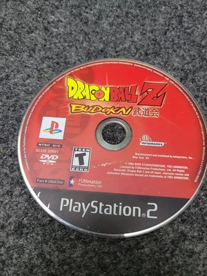 Dragon Ball Z Budokai PlayStation 2 PS2 Video Game Disc Only Tested Anime Fighti - Image 1 of 4