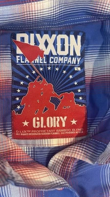 Dixxon Franela HOMBRE LG MEZCLA BAMBÚ, MANGA CORTA - Bandera Gloria (Rojo Blanco Azul) Foto 1 de 4