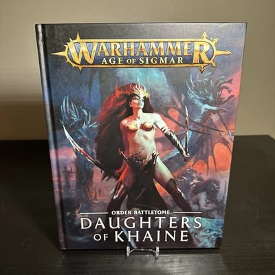 Warhammer Age of Sigmar Order Battletome Daughters of Khaine Hardcover 2018 AOS - Image 1 of 2