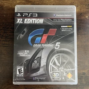 Gran Turismo 5 XL Edition (Sony PlayStation 3) 2010 PS3 - No Manual - NICE Disk - Picture 1 of 6