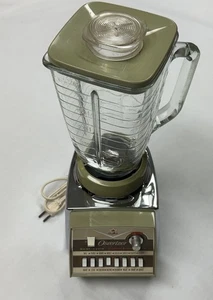 Vintage Avocado Grün/Chrom Imperial Osterizer Mixer Pulse-Matic 16 Modell 864 - Bild 1 von 6