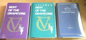 Best of the Grapevine, 1st prtgs. Vol 1, 2, 3, HC w/dj, Alcoholics Anonymous set - Picture 1 of 6
