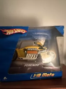 Hot Wheels Moto Ferenzo 1:18 Scale Motorcycle 2004 Mattel - Picture 1 of 11