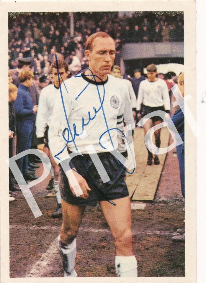 Autogramm Willi Schulz HSV Fussball 100% original handsigniert M1.15 - Bild 1 von 1