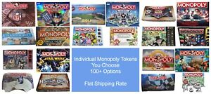 Monopoly Tokens Movers 100+ Options You Choose Empire Disney Star Wars Nintendo