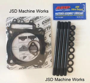 06-14 Honda TRX450R ER ARP Head Stud Kit Cometic 100mm Top End Gasket Kit - Picture 1 of 3