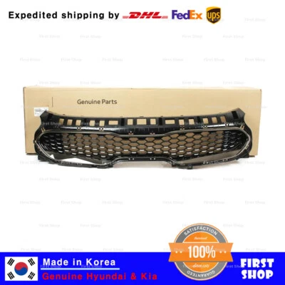 Parrilla de radiador superior delantera genuina OEM 86350J5600 para Kia Stinger 2018+ Foto 1 de 4