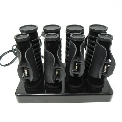 Conair Infiniti Pro Hot Rollers XL Flock Conical & Straight Tourmaline WORKS - Image 1 of 4