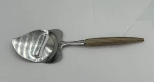 Vintage Cheese Slicer Stainless Steel w/Wood Handle Made in Japan Kitchen Tool - Picture 1 of 7