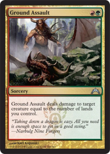 Gatecrash - Ground Assault - Foil - Image 1 of 1