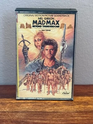 Mad Max soundtrack cassette tape *1985 *Capitol Foto 1 de 4