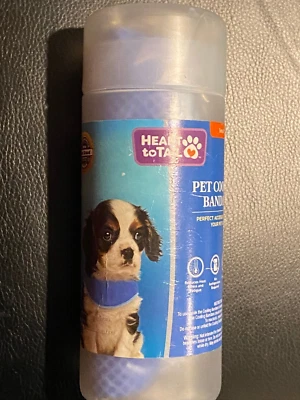 Heart to Tail Small Dog Pet Cooling Bandana Grey Arrow *NEW w/Damaged Label* aa1 - Image 1 of 4