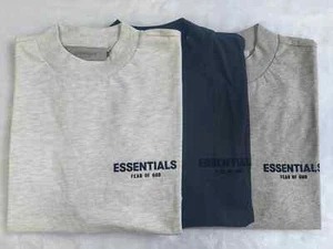 100+ Sold FEAR OF GOD ESSENTIALS Tee SS22 All Sizes XXS-XXL 100% Authentic - Picture 1 of 15