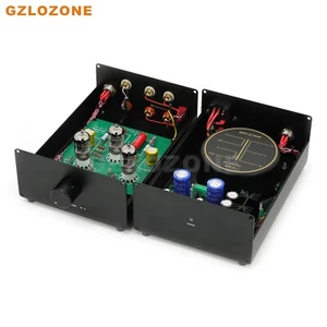 Split Hifi Ground Grid (GG) Röhrenvorverstärker ECC82 Vakuumröhrenvorverstärker (B6-8) - Bild 1 von 11
