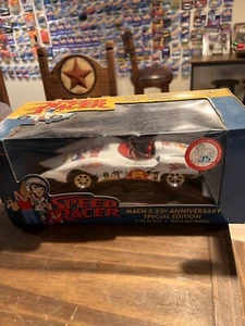 Speed Racer Mach 5 35th Anniversary 2002 Etrl American Muscle 1:18 Scale - Picture 1 of 6