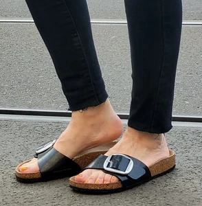 BIRKENSTOCK Madrid Big Buckle Gaceful Licorice schwarz 1015315 schmale Weite - Bild 1 von 11