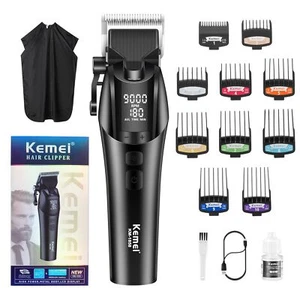 KEMEI 1858 Professional Hair Clippers for Men, Rechargeable Barber Clipper fo... - Picture 1 of 7