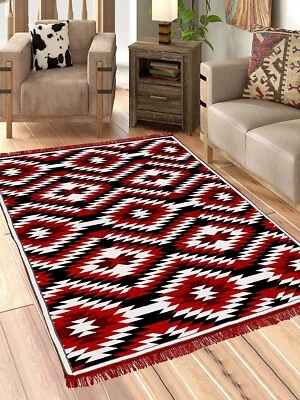 5D Designer Superfine Exclusive Velvet Carpet Runner Area Rug 5 x 7 Feet (A23) - Image 1 of 2