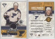 2002-03 Pacific Private Stock Titanium Retail /110 Chris Pronger #58 HOF