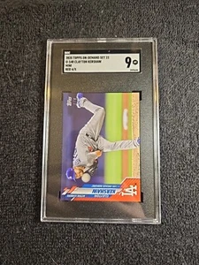 2020 CLAYTON KERSHAW *4/5* SGC 9 MT Topps On Demand U-140 Mini ~1stB - Picture 1 of 2