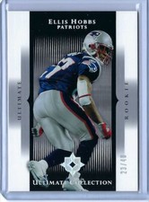2005 Upper Deck Ultimate Collection Gold Ellis Hobbs RC 23/40 New England