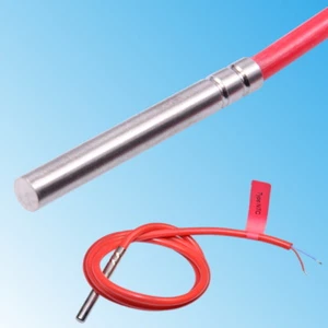 NTC 50K Temperaturfühler Silikon-Leitung Temperatursensor Kollektorfühler NTC50K - Picture 1 of 4
