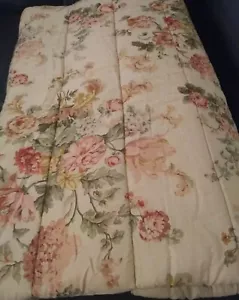 Ralph Lauren Sussex Gardens Floral Cottage Queen Comforter W/ 2 Pillowcases - Picture 1 of 4