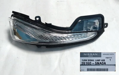 Lámpara de señal de giro de espejo exterior original derecha Infiniti QX50 2019-20 QX55 2022-23 Foto 1 de 3