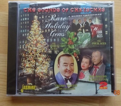 SOUNDS OF CHRISTMAS- VARIOUS-RARE HOLIDAY GEMS--2 CDS-SEALED-67 TRKS-NEW--MINT - Image 1 of 2