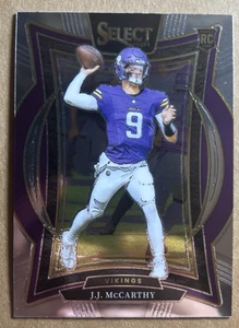 Panini Select NFL 2024 J.J. McCarthy #24 - Imagen 1 de 2