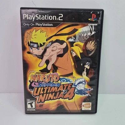 ULTIMATE NINJA 4 NARUTO SHIPPUDEN-PlayStation 2 PS2 seminuevo Foto 1 de 4