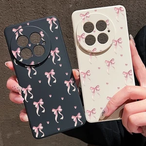 Bow Pattern Silicone Soft Phone Case For OnePlus 13R 13 12R 12 11R Ace 5 3 Cover - Picture 1 of 16