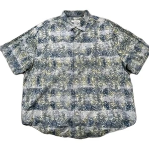 Tommy Bahama Tortola Shirt Mens Floral Short Sleeve Hawaiian Sz Medium  - Picture 1 of 5