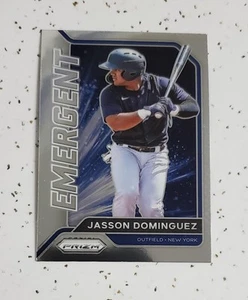 2021 Panini Prizm - Emergent Jasson Dominguez #EM8 (RC) - Photo 1 sur 2