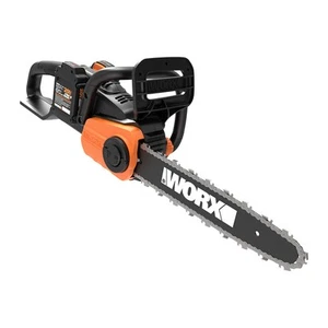 WORX WG384 2X20V PowerShare 14" Cordless Chainsaw with Auto-Tension - Picture 1 of 12