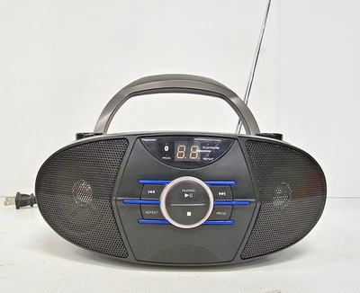 Reproductor de CD estéreo portátil Jensen CD-560 totalmente funcional, radio AM/FM Bluetooth Foto 1 de 4