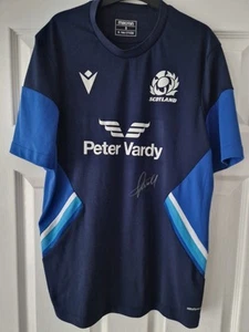 Finn Russell signiertes Schottland Rugby T-Shirt, British Lions *COA* - Bild 1 von 3
