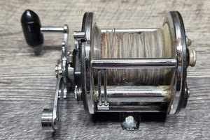 Vintage Penn Model 209 Level Wind Reel Black Made In The USA Saltwater Fishing - Picture 1 of 10