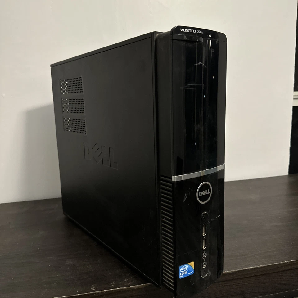 Computadora de escritorio Dell Vostro 220s Intel Core 2 Duo E7400 2 GB de RAM sin disco duro Foto 1 de 4