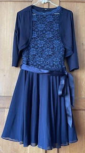 Swing Cocktailkleid für Konfirmation Abschlussball - Gr. 38 - Bild 1 von 5