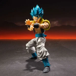 Modellino action figure Anime SHF Super Saiyan Blue Gogeta statua giocattoli collezione - Foto 1 di 5